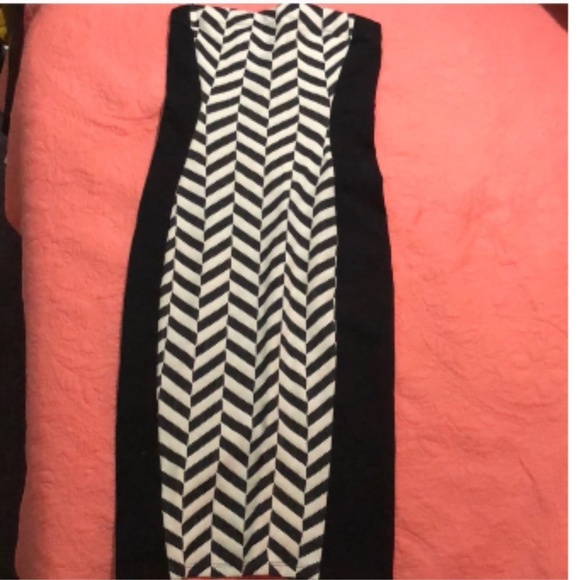 Chevron midi dress - Picture 1 of 2